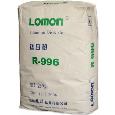 Пигмент белый Lomon R-996, 25кг. Диоксид титана, Китай.